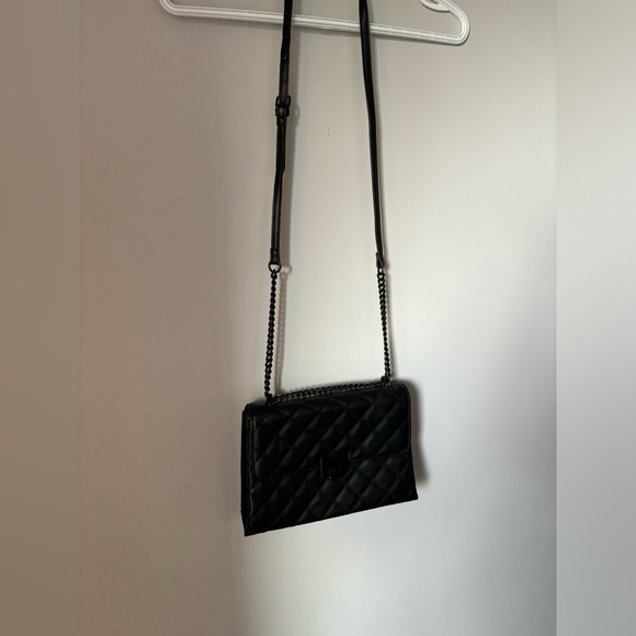 Aldo Black Quilted Shoulder Bag - Picture 2 of 5